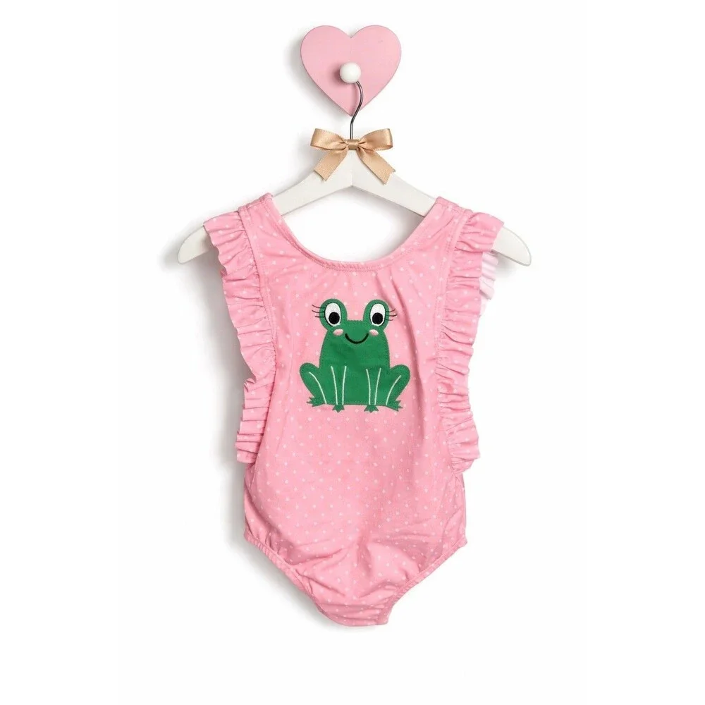 NEW NWT Gymboree Baby Girls 12-18 months Toddler Bathing Suit Pink Summer